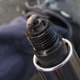 Plug for the rear-most cylinder on the driver’s side. Worst of the bunch